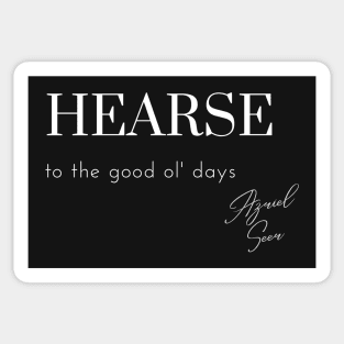 Hearse Men's T Sticker